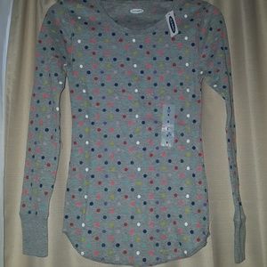 Multicolor sleep shirt for teen girls